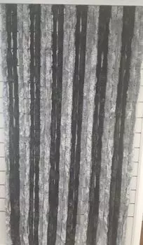 Флисовая штора Explorer серебристый/черный 100 x 200 см