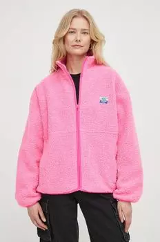 Флисовая толстовка American Vintage, розовый