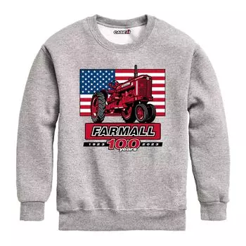 Флисовая толстовка Case IH Farmall 100 лет для мальчиков 8–20 лет Licensed Character