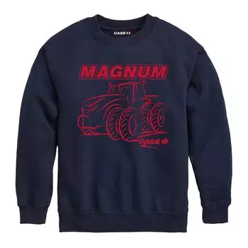 Флисовая толстовка Case IH Magnum Tractor для мальчиков 8–20 лет Licensed Character, синий