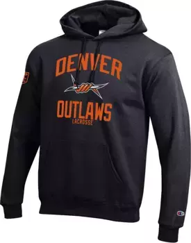 Флисовая толстовка Champion для взрослых Denver Outlaws Powerblend