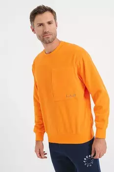 Флисовая толстовка Colab с карманом Jack & Jones, оранжевый