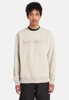 Флисовая толстовка Crew Neck And Polartec 200 Series Timberland, цвет island fossil