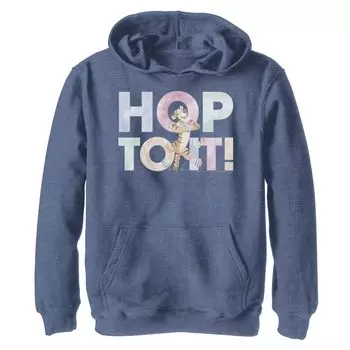 Флисовая толстовка Disney's Winnie The Pooh для мальчиков 8–20 лет с рисунком «Пасхальный тигр» Hop To It Disney