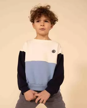 Флисовая толстовка для мальчика Petit Bateau, мультиколор