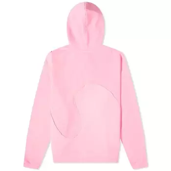 Флисовая толстовка Erl Swirl Popover, розовый