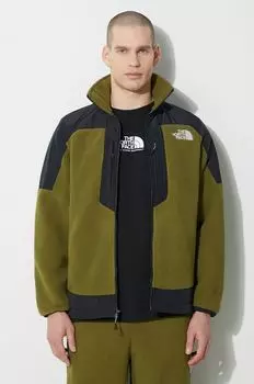 Флисовая толстовка Fleeski Fz Jacket The North Face, зеленый