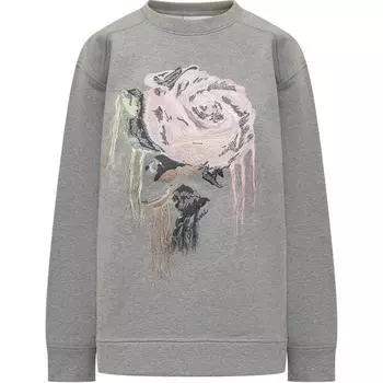 Флисовая толстовка GANNI, серый