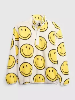 Флисовая толстовка Gap, бежевый