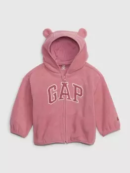Флисовая толстовка Gap, розовый