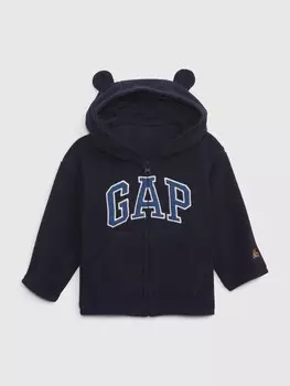 Флисовая толстовка Gap, синий