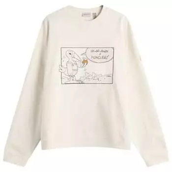 Флисовая толстовка Gilga Farm by Donald Glover Moncler Genius, белый