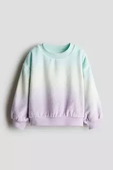 Флисовая толстовка H&M, бирюзовые