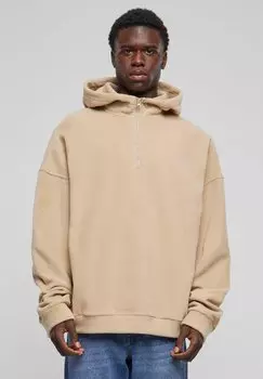 Флисовая толстовка Half Zip Urban Classics, цвет wetsand