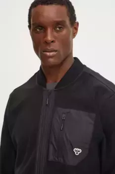 Флисовая толстовка Hummel, черный