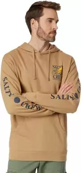 Флисовая толстовка Ink Slinger Salty Crew, цвет Sandstone