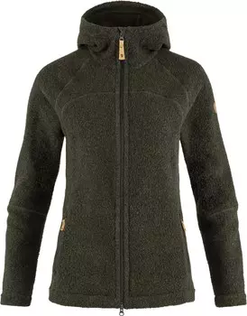 Флисовая толстовка Kaitum — женская Fjallraven, зеленый