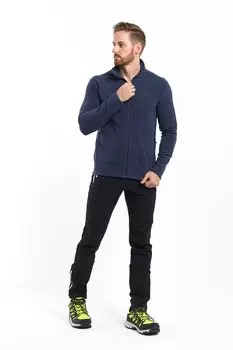 Флисовая толстовка Lamporo на молнии для походов Kilimanjaro, синий