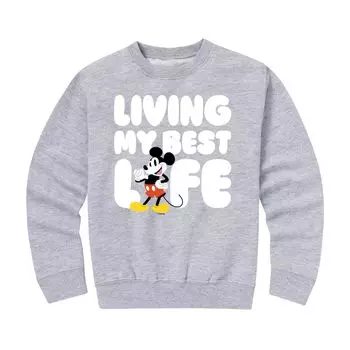 Флисовая толстовка Living Best Life для мальчиков 8–20 лет Disney's Licensed Character
