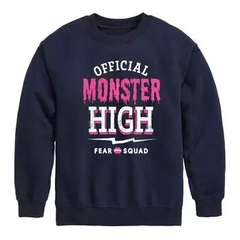 Флисовая толстовка Monster High Fang Club для мальчиков 8–20 лет Licensed Character, синий