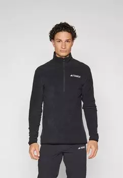 Флисовая толстовка MULTI ESSENTIALS HALF ZIP Adidas Terrex, черный