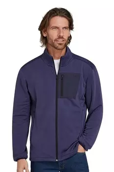 Флисовая толстовка на молнии Raging Bull, синий