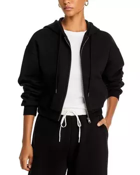 Флисовая толстовка на молнии Vintage Havana, черный