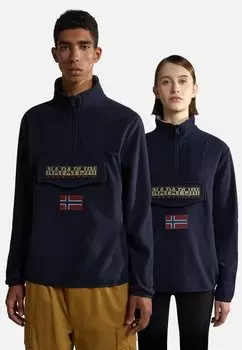 Флисовая толстовка Napapijri, синий