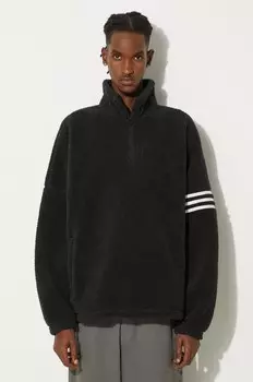 Флисовая толстовка Neuclassics C Pf 1/2 Z adidas Originals, черный