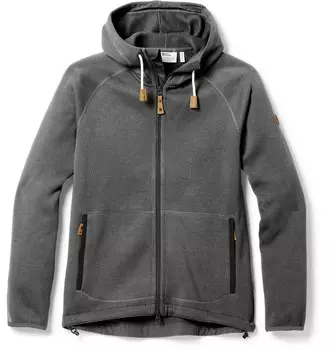 Флисовая толстовка Ovik - женская Fjallraven, серый