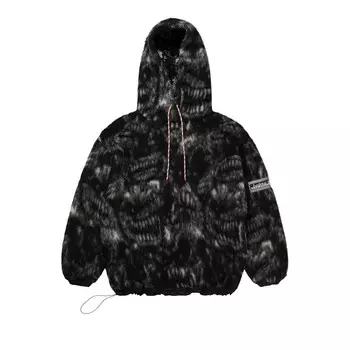 Флисовая толстовка оверсайз Aries Monster, цвет Черный