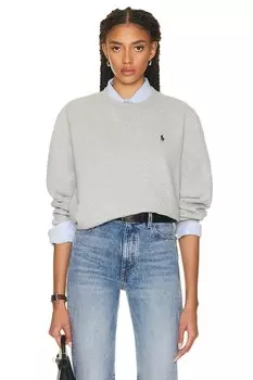 Флисовая толстовка Polo Ralph Lauren, цвет Andover Heather