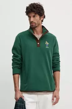 Флисовая толстовка Polo Ralph Lauren, зеленый