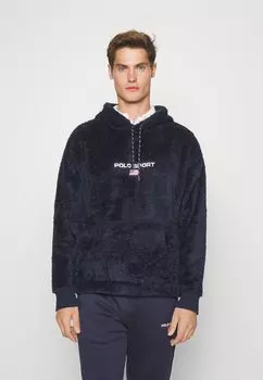 Флисовая толстовка Polo Sport Ralph Lauren, темно-синий