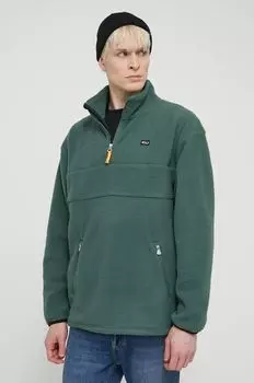 Флисовая толстовка Quiksilver, зеленый