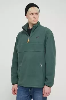 Флисовая толстовка Quiksilver, зеленый