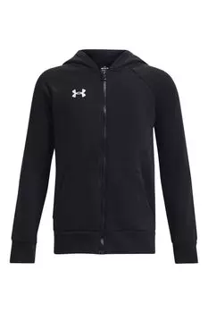 Флисовая толстовка Rival на молнии Under Armour, черный