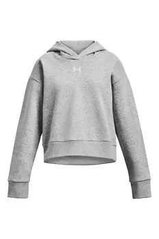 Флисовая толстовка Rival укороченного кроя Under Armour, серый