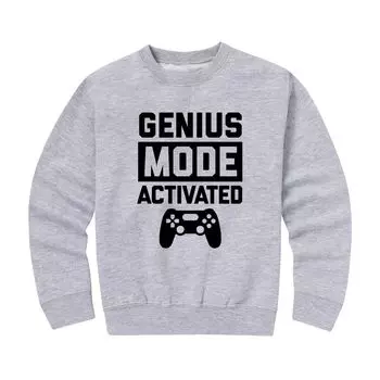 Флисовая толстовка с графическим рисунком и активированным режимом Genius для мальчиков 8–20 лет Licensed Character