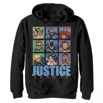 Флисовая толстовка с графическими вставками Justice Action для мальчиков 8–20 лет Licensed Character