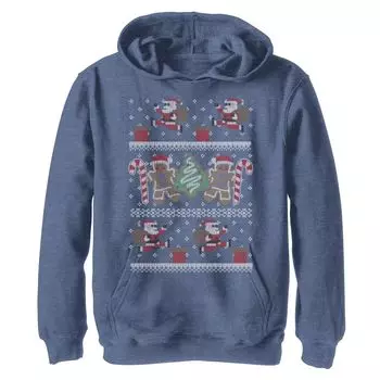 Флисовая толстовка с капюшоном Fifth Sun Santas Helper Ugly для мальчиков 8–20 лет Licensed Character