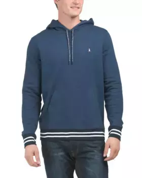 Флисовая толстовка с капюшоном Original Penguin, синий