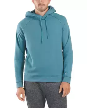 Флисовая толстовка с капюшоном реглан Kenneth Cole, цвет Crest