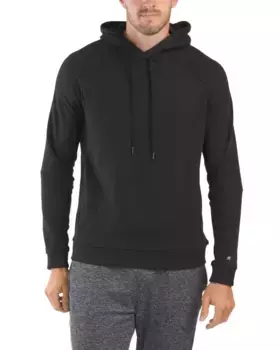 Флисовая толстовка с капюшоном реглан Kenneth Cole, черный