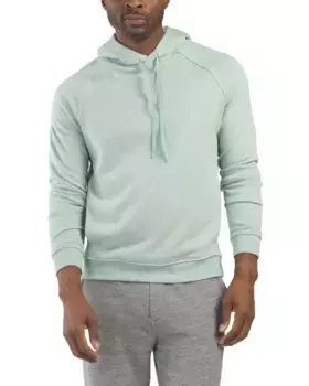 Флисовая толстовка с капюшоном реглан Kenneth Cole, зеленый