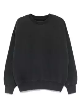 Флисовая толстовка с круглым вырезом Purple Brand, серый