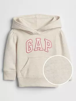 Флисовая толстовка с логотипом Gap, бежевый