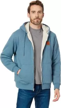 Флисовая толстовка с молнией во всю длину Arrow RVCA, цвет Industrial Blue