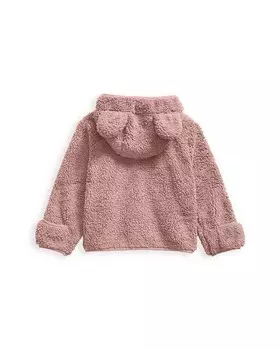 Флисовая толстовка с молнией во всю длину The North Face Campshire унисекс — для малышей, розовый