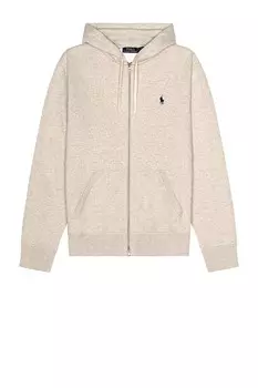 Флисовая толстовка с молнией во всю длину Polo Ralph Lauren, цвет Light Sport Heather